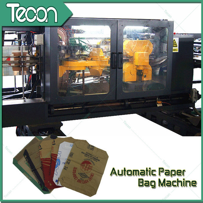 4色のFlexoの印刷を用いる機械を形作る電動機の運転された紙袋