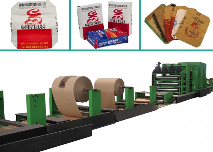 セメントの管弁袋のための機械を形作る 2 色刷の食糧紙袋