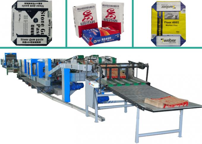機械類を作るセメント、化学薬品または食糧紙袋のための 裏表紙機 自動機械